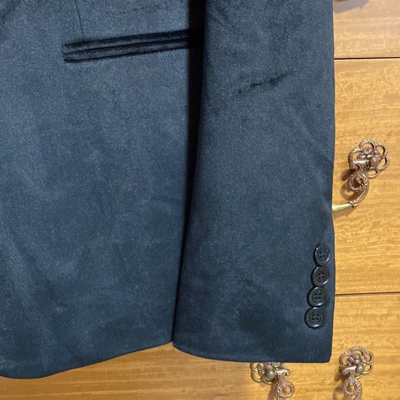 NWOT Straight To Hell black velvet blazer - Picture 3 of 10